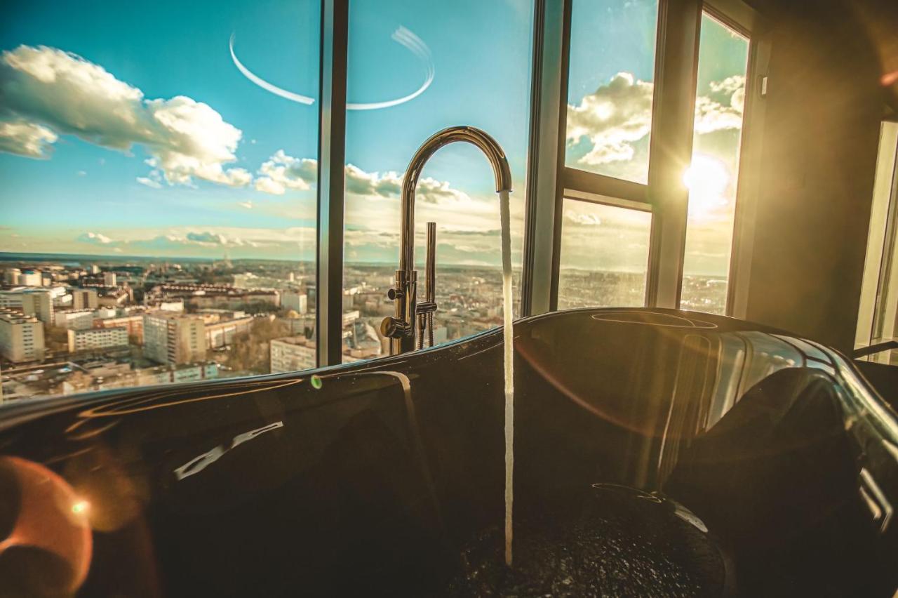Wanna Na 20 Pietrze, City View, Hanza Tower Szczecin Kültér fotó