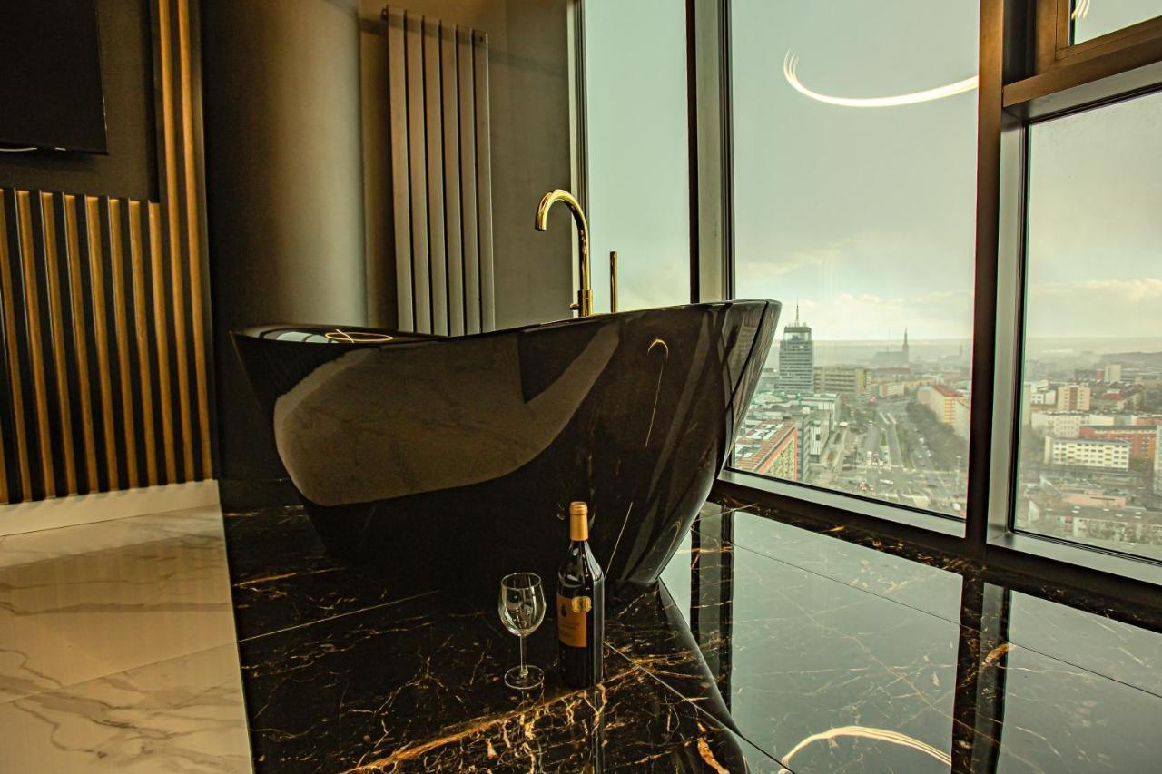 Wanna Na 20 Pietrze, City View, Hanza Tower Szczecin Kültér fotó