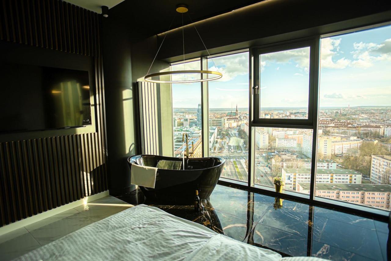 Wanna Na 20 Pietrze, City View, Hanza Tower Szczecin Kültér fotó