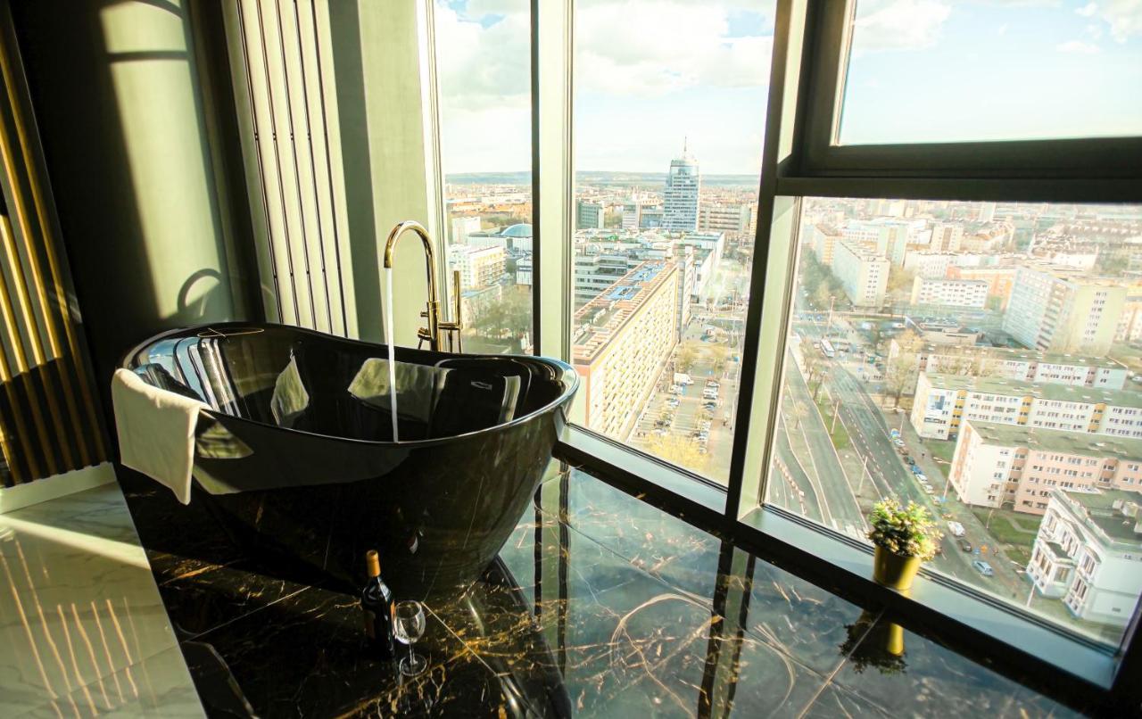 Wanna Na 20 Pietrze, City View, Hanza Tower Szczecin Kültér fotó
