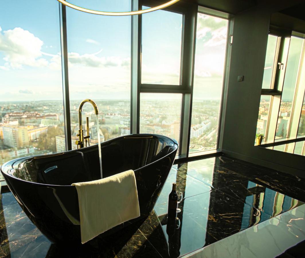 Wanna Na 20 Pietrze, City View, Hanza Tower Szczecin Kültér fotó